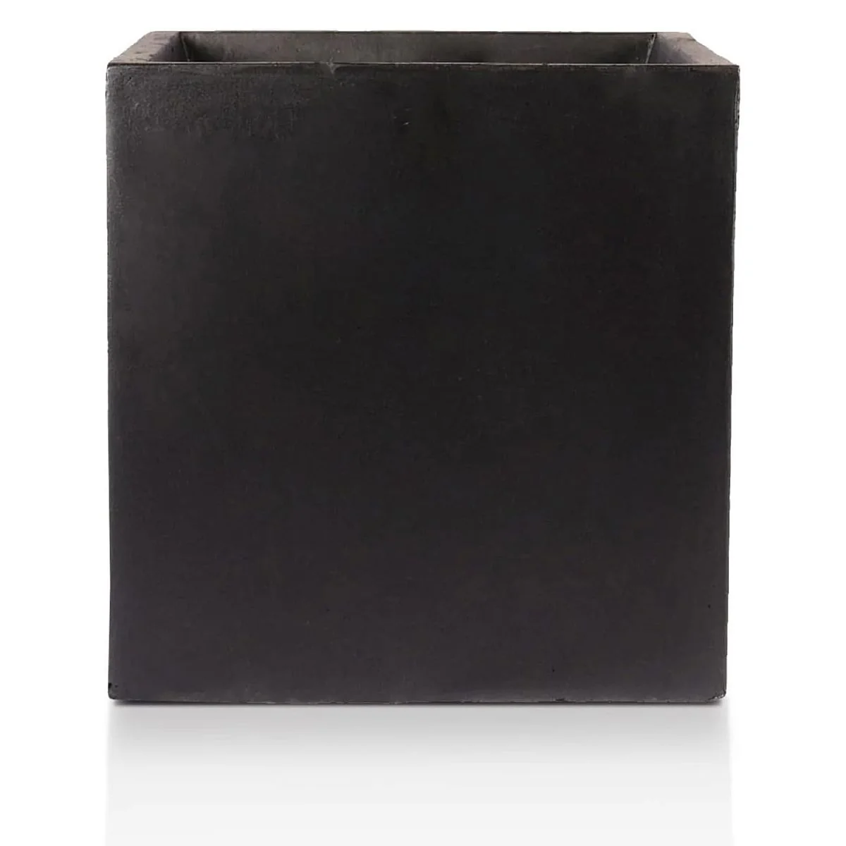 IDEALIST Lite Contemporary Flower Box Square Garden Planter, Faux Lead Light Concrete Outdoor Large Plant Pot H50 L50 W50 cm, 126L - Image 9